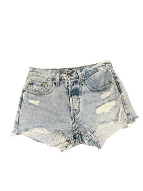 Levis 501 denim jean shorts